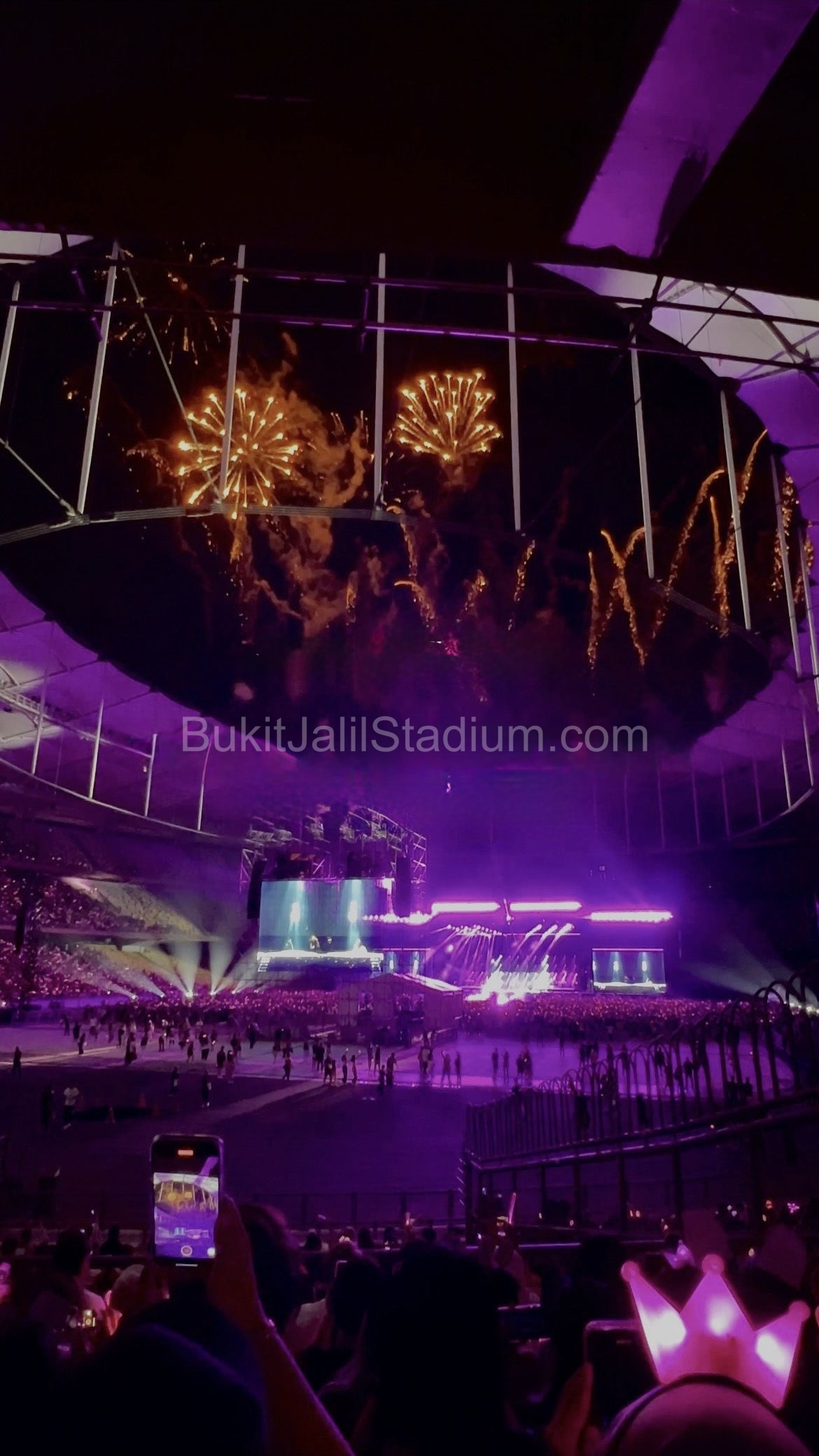 1x View of Bukit Jalil field from section 104 of Stadium Bukit Jalil.