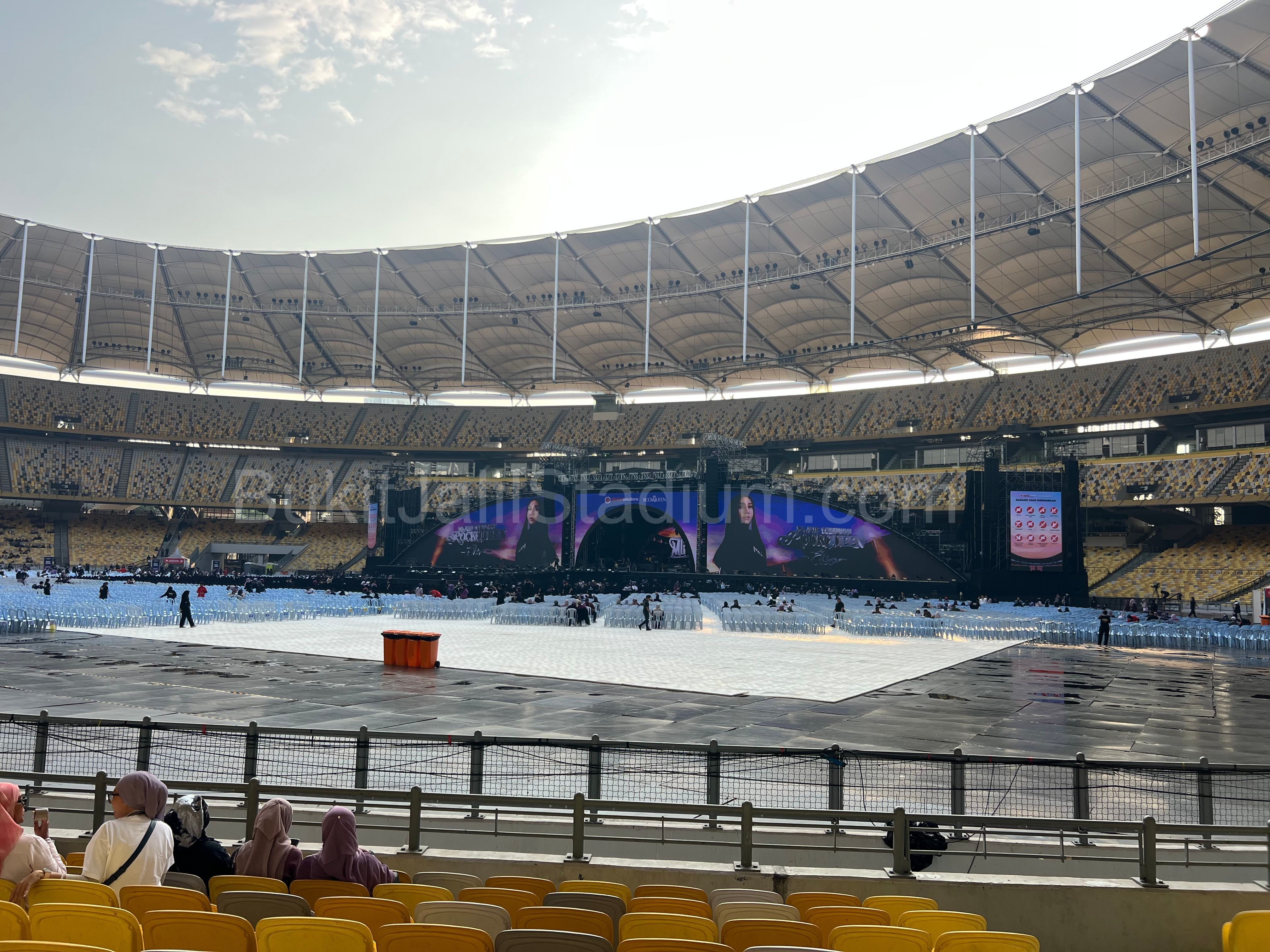 1x View of Bukit Jalil field from section 111 of Stadium Bukit Jalil.