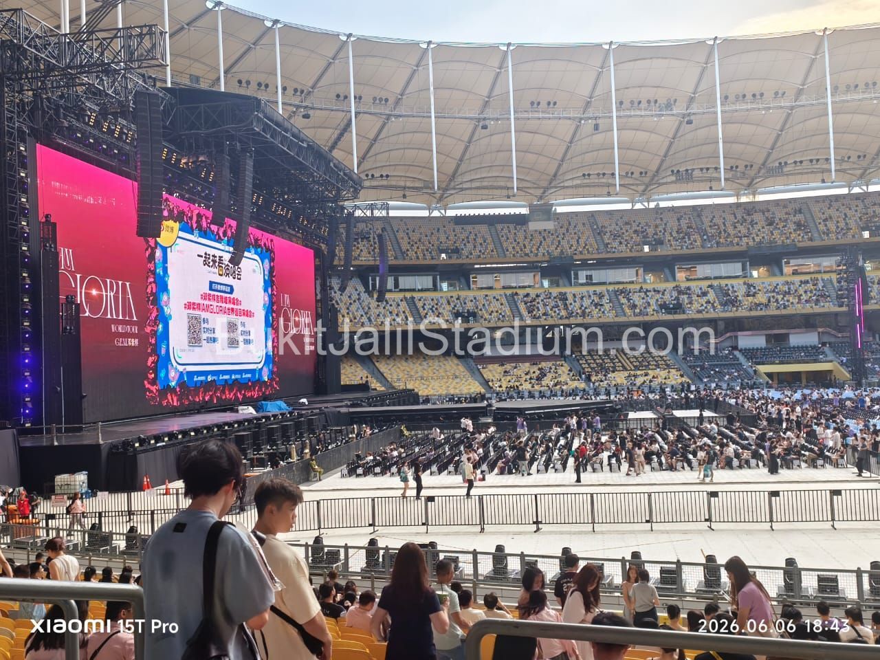 1x View of Bukit Jalil field from section 116 of Stadium Bukit Jalil.