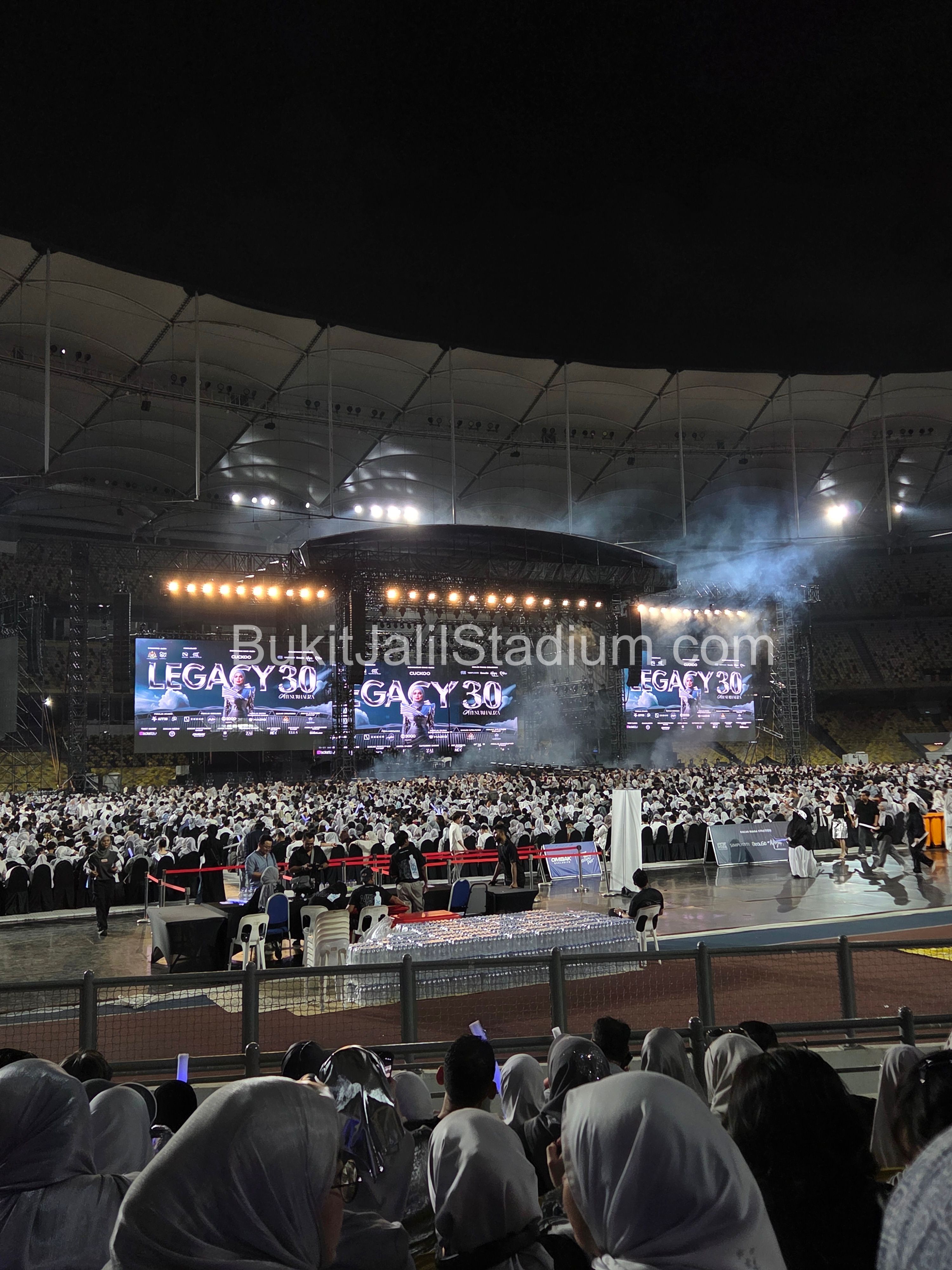 1x View of Bukit Jalil field from section 118 of Stadium Bukit Jalil.