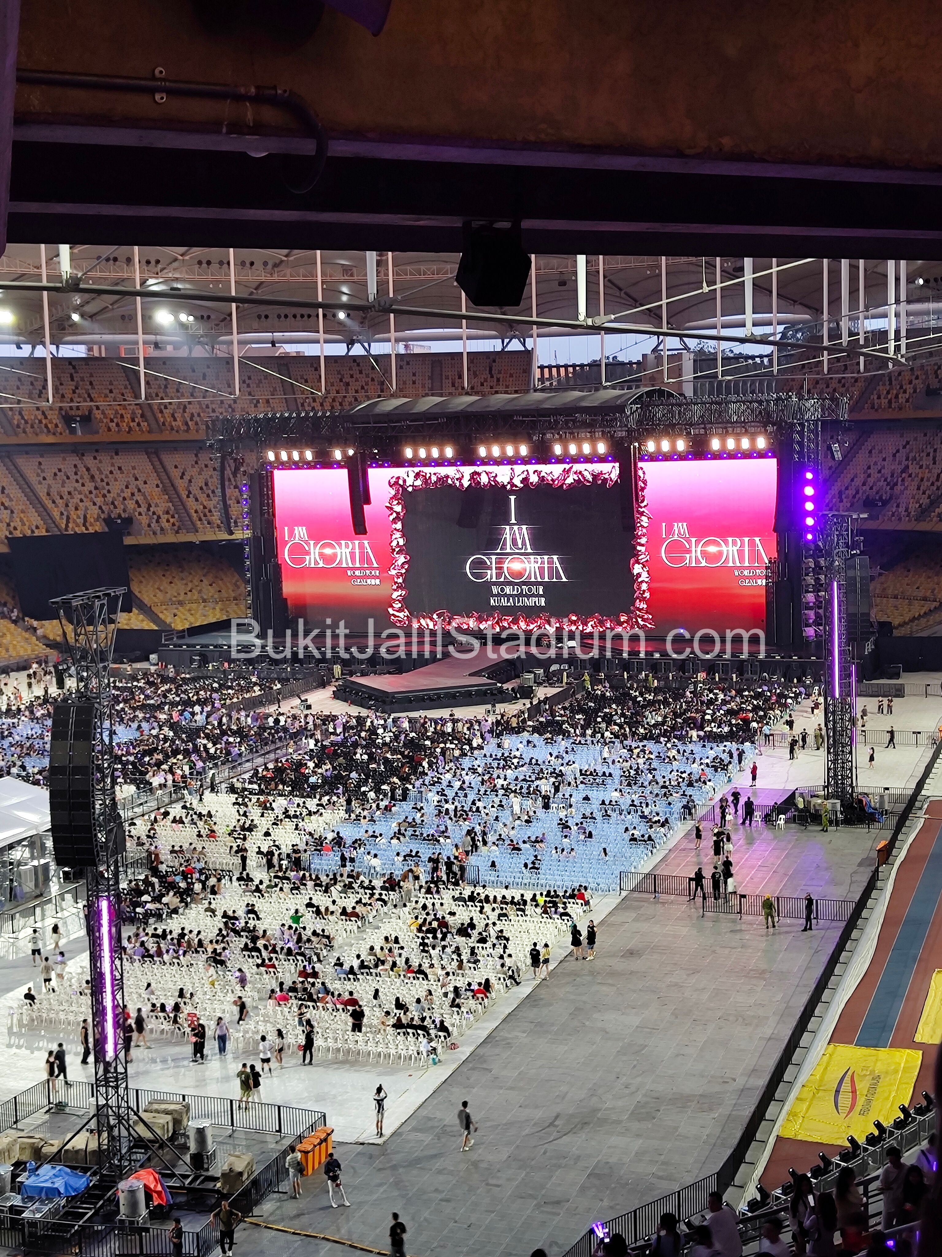1x View of Bukit Jalil field from section 201A/B of Stadium Bukit Jalil.
