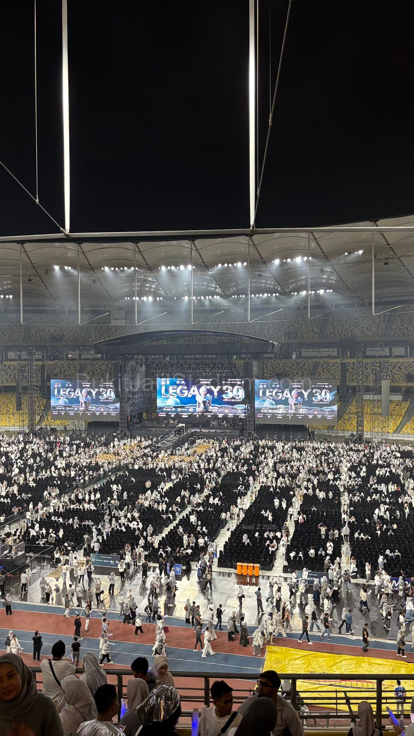 1x View of Bukit Jalil field from section 210 of Stadium Bukit Jalil.