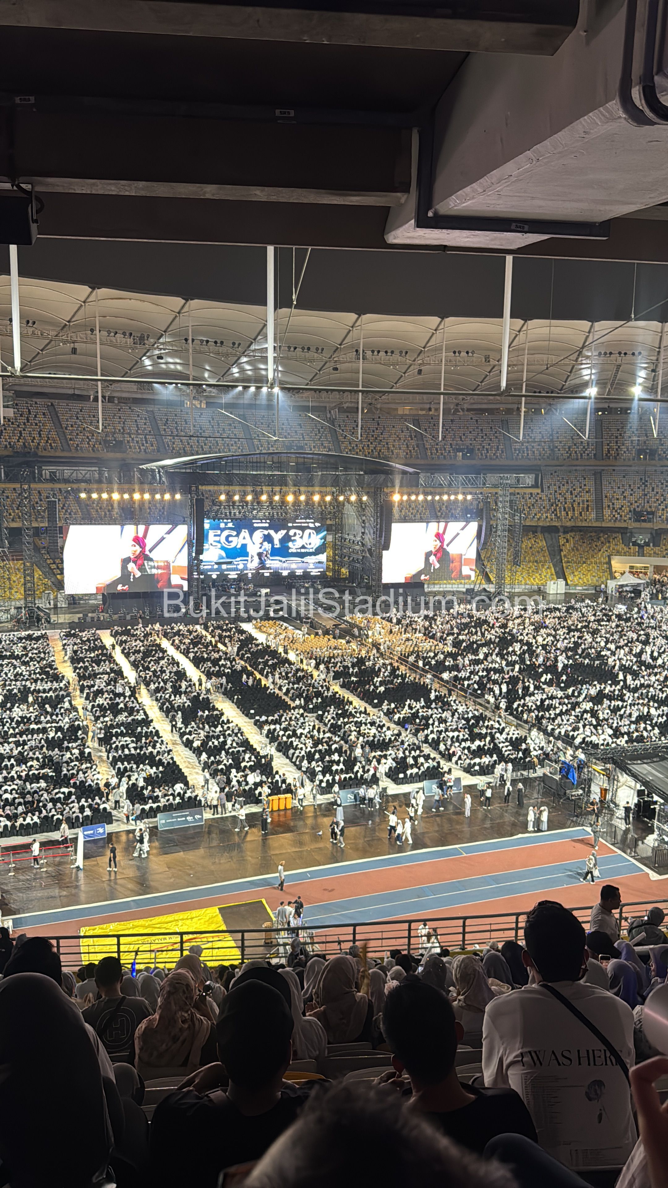 1x View of Bukit Jalil field from section 214 of Stadium Bukit Jalil.