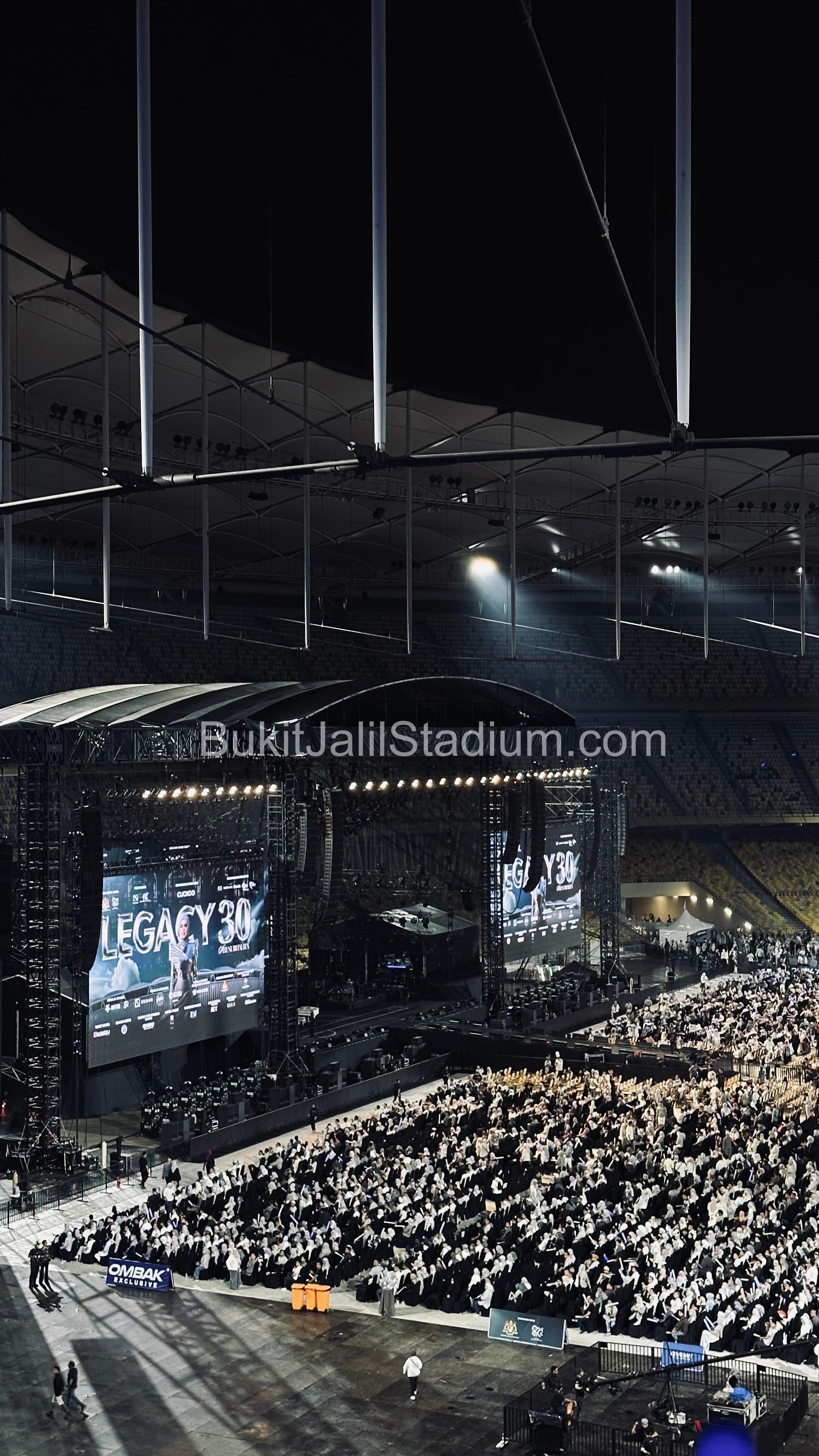 1x View of Bukit Jalil field from section 220 of Stadium Bukit Jalil.
