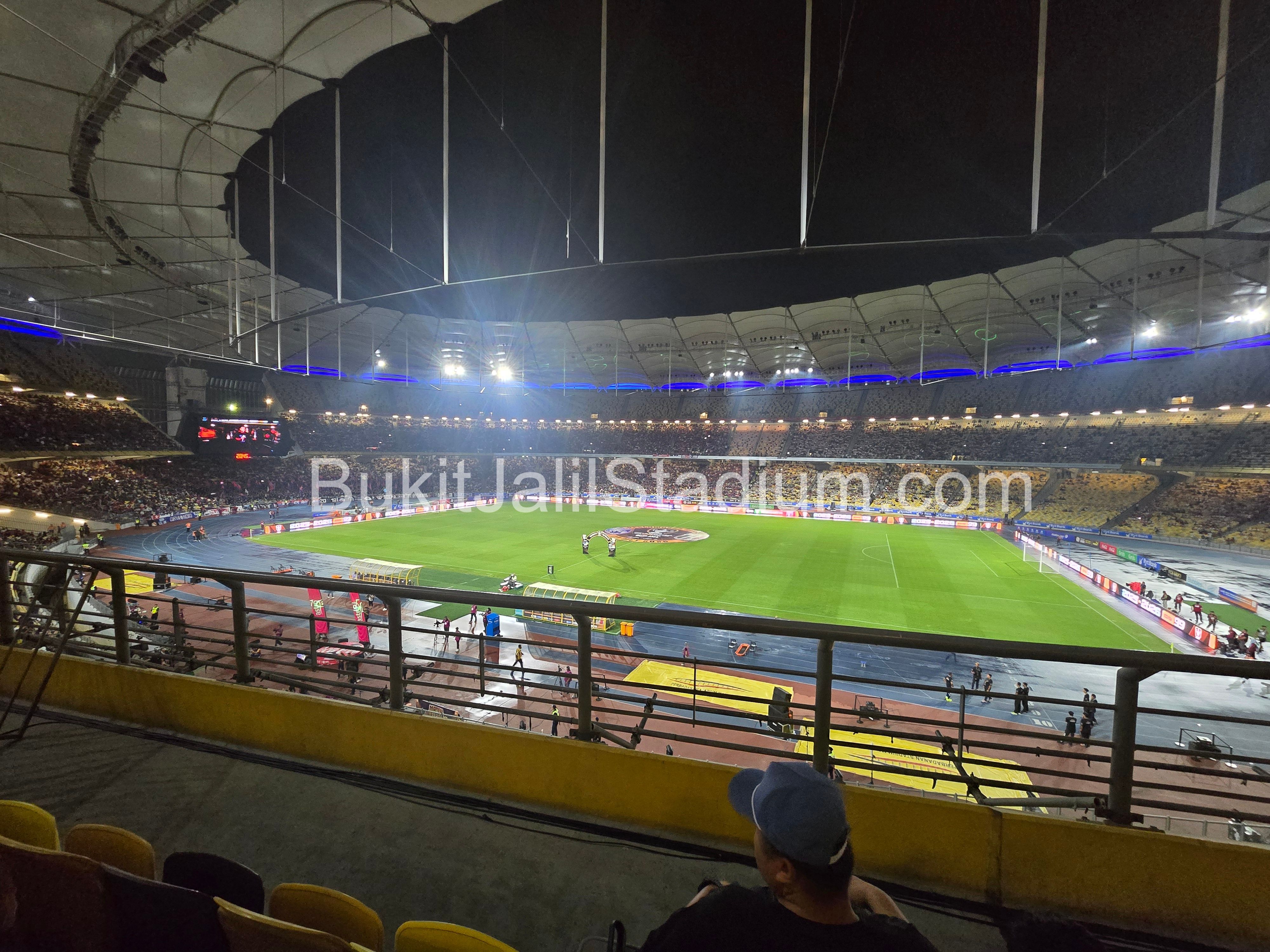 1x View of Bukit Jalil field from section 227 of Stadium Bukit Jalil.
