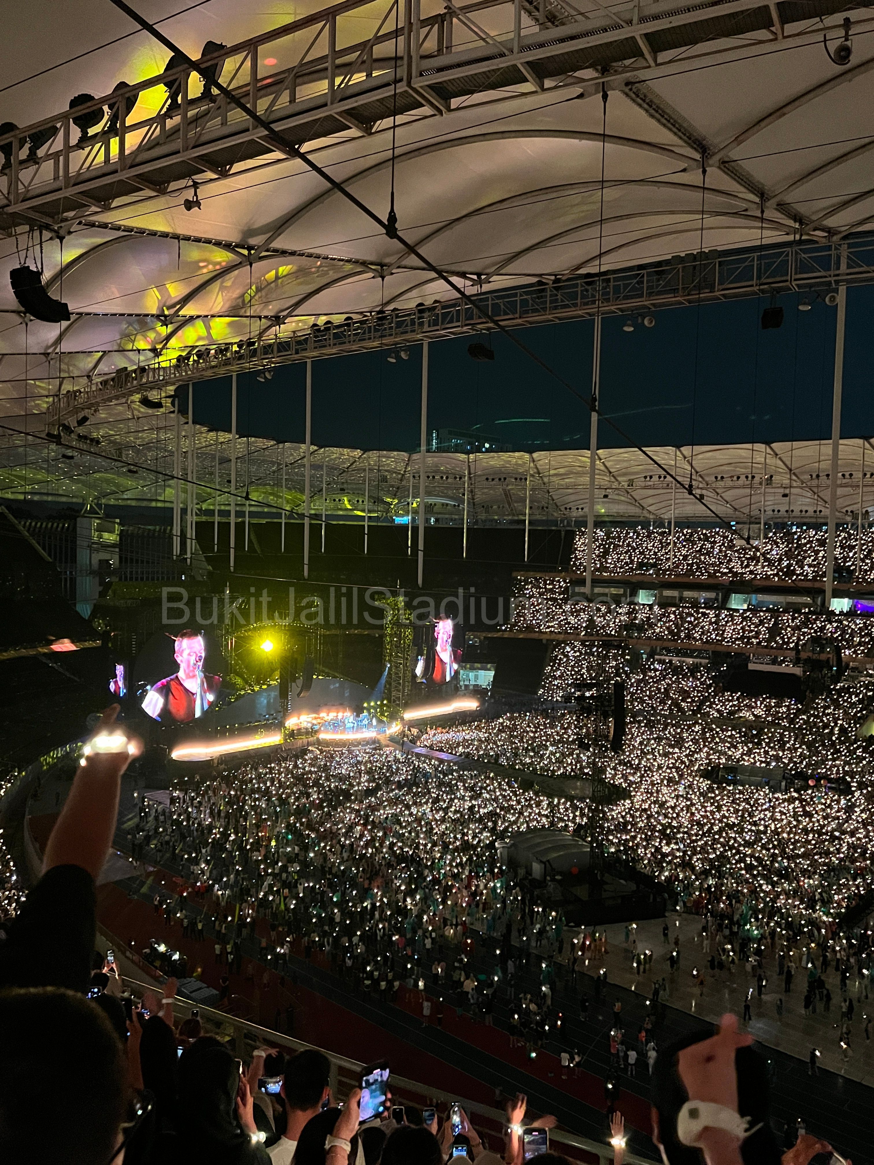 1x View of Bukit Jalil field from section 312 of Stadium Bukit Jalil.