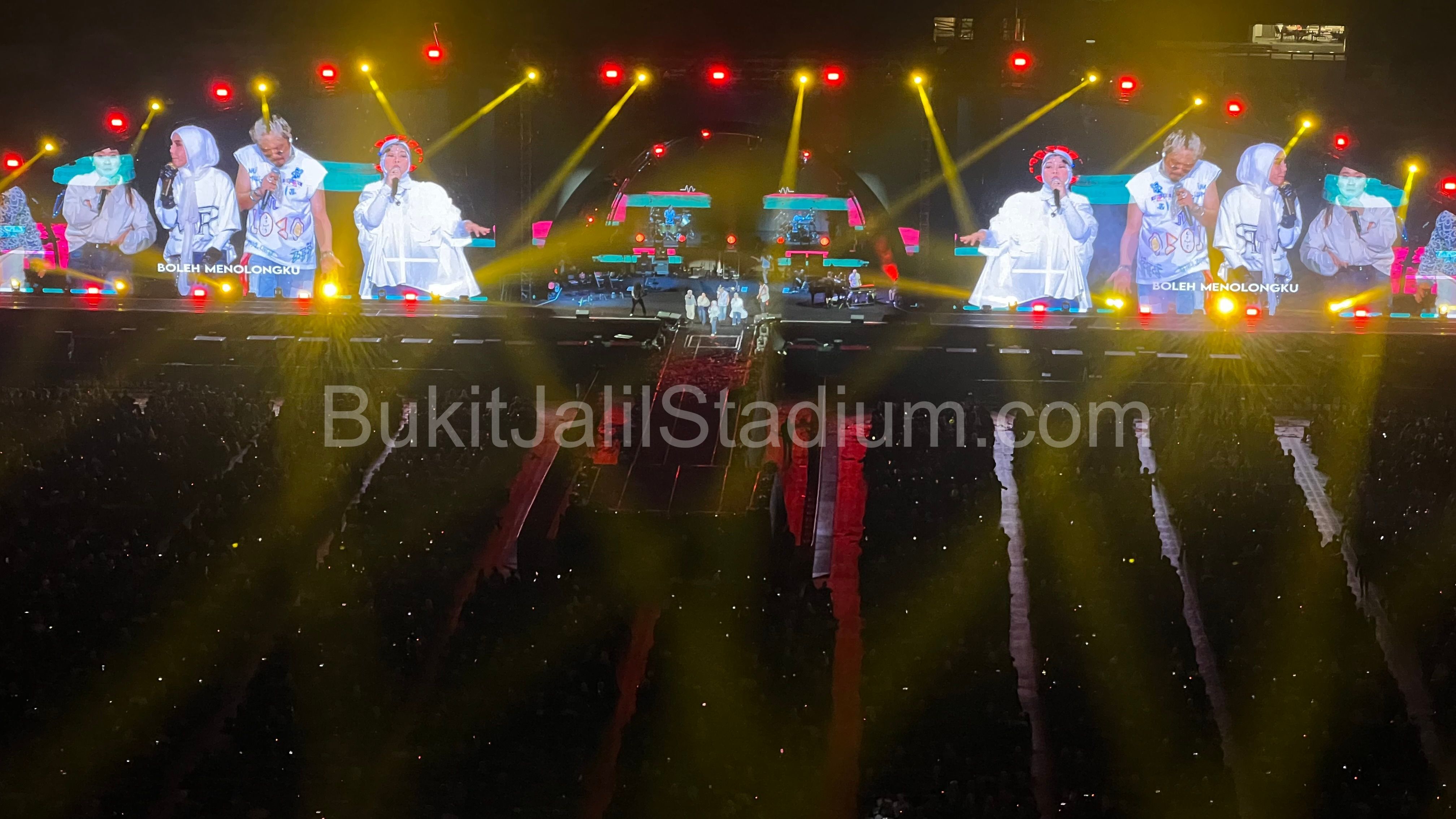 1x View of Bukit Jalil field from section 314 of Stadium Bukit Jalil.
