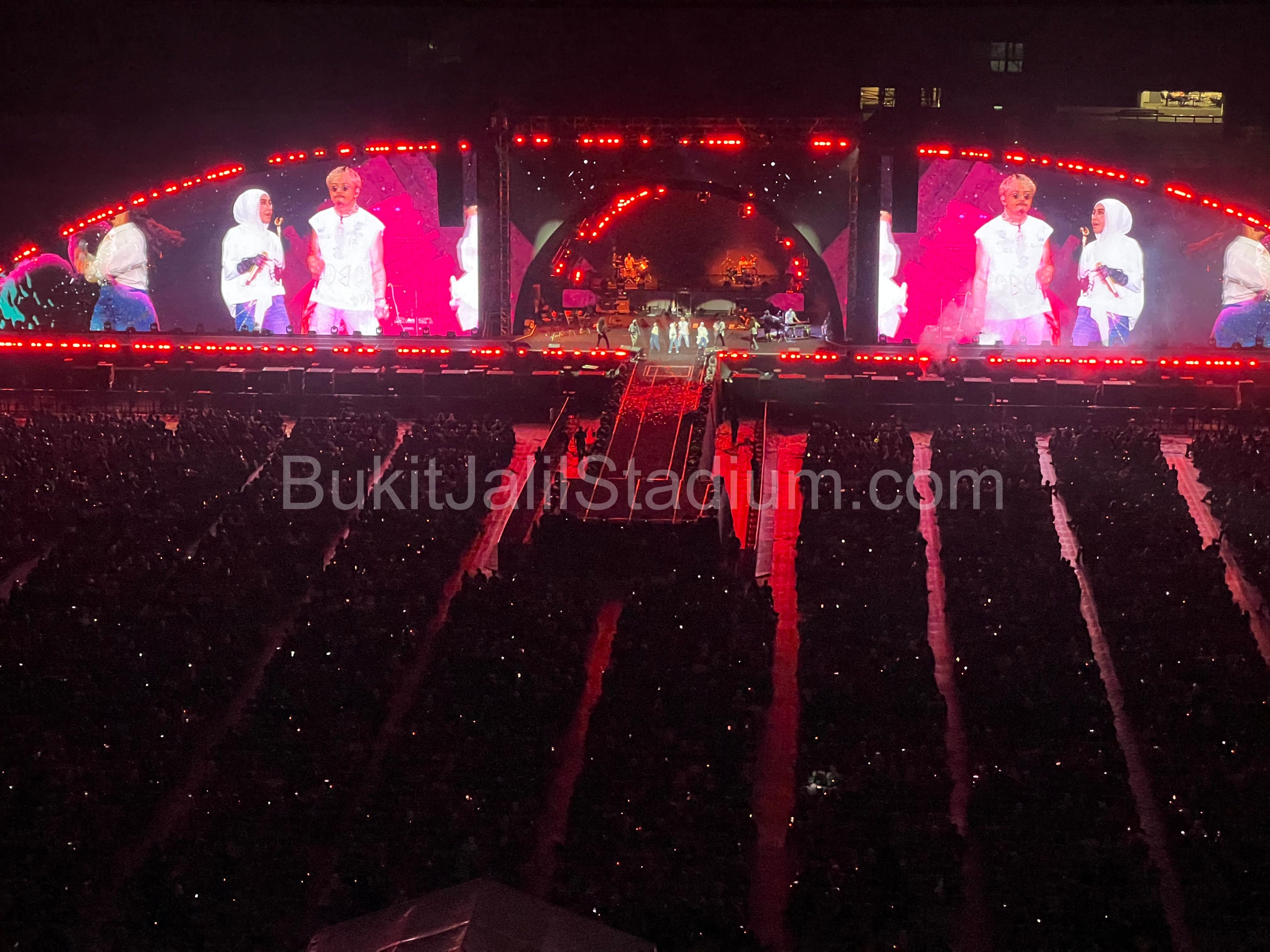 0.5x View of Bukit Jalil field from section 314 of Stadium Bukit Jalil.