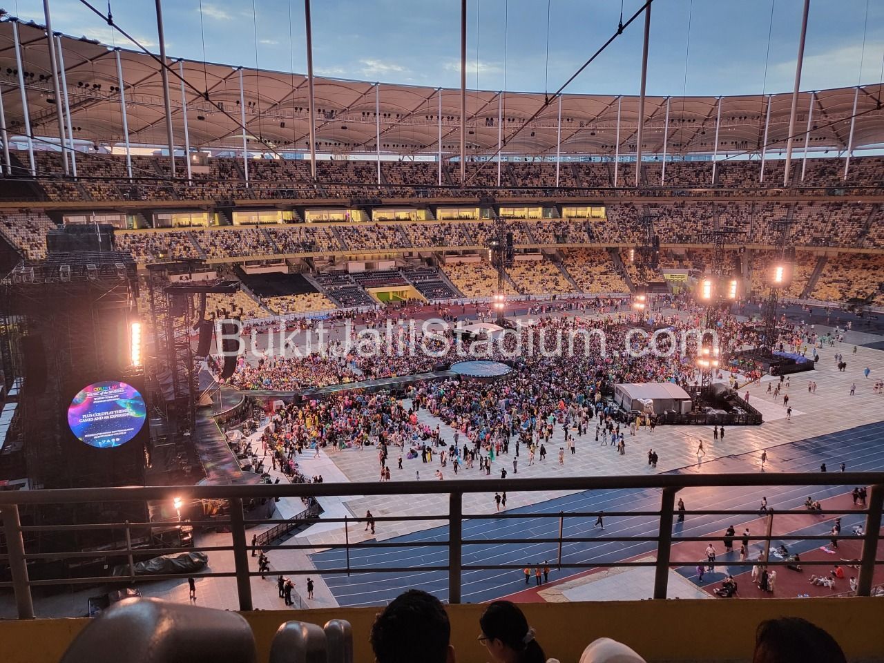 1x View of Bukit Jalil field from section 318A/B of Stadium Bukit Jalil.