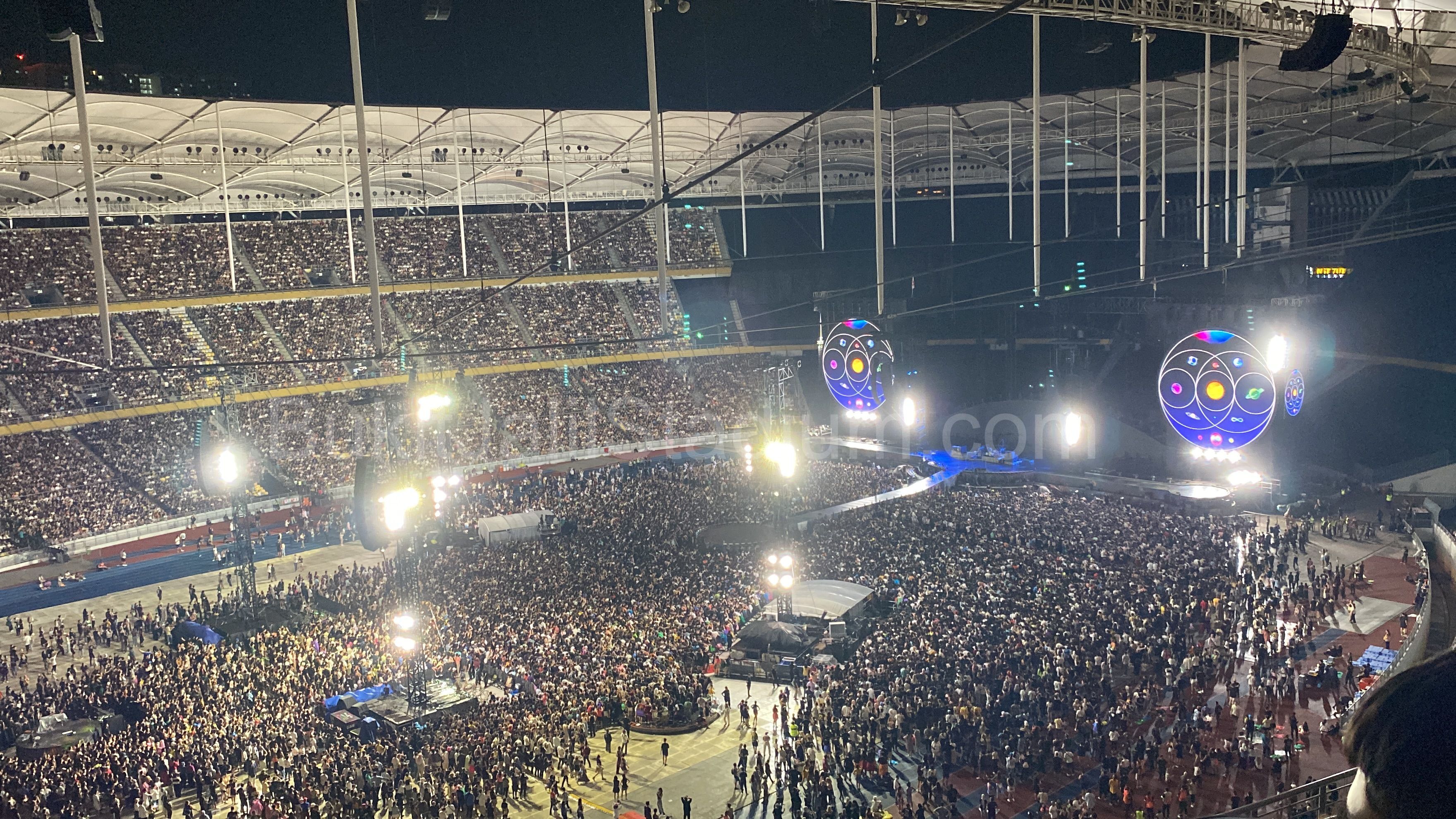 0.5x View of Bukit Jalil field from section 333 of Stadium Bukit Jalil.